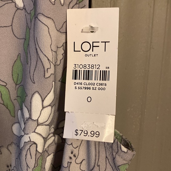 LOFT floral dress - Picture 2 of 2